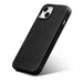 iCarer Oil Wax Premium Leather Case iPhone 14 Magnetic Leather Case with MagSafe Black (WMI14220701-BK) - Cell phone