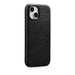 iCarer Oil Wax Premium Leather Case iPhone 14 Magnetic Leather Case with MagSafe Black (WMI14220701-BK) - Cell phone