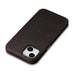 iCarer Oil Wax Premium Leather Case magnetic leather case iPhone 14 with MagSafe brown (WMI14220701-BN) - Cell phone