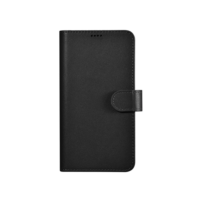 iCarer Wallet Case for Samsung Galaxy S23+ leather case wallet black