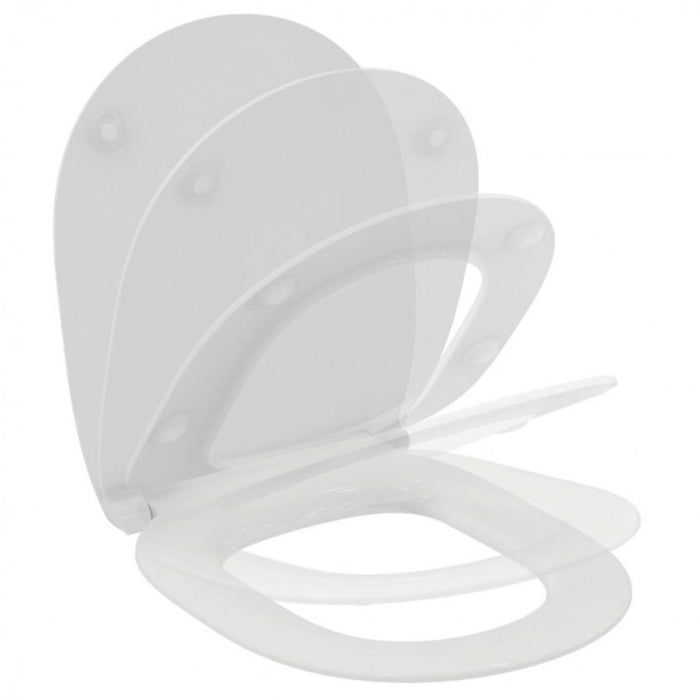 TOILET SEAT CONNECT WHITE