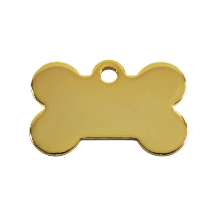 Identification plate for collar Imarc Bone Golden - Домашни Животни<<<Дом Градина<<<BigBuy&&&Пътуване и