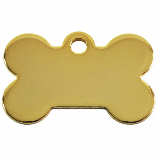 Identification plate for collar Imarc Bone Golden - Домашни Животни<<<Дом Градина<<<BigBuy&&&Пътуване и