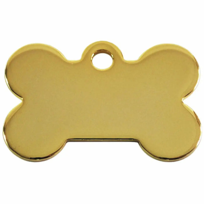 Identification plate for collar Imarc Bone Golden - Домашни Животни<<<Дом Градина<<<BigBuy&&&Пътуване и