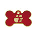 Identification plate for collar Imarc Bone Red Golden - Домашни Животни<<<Дом Градина<<<BigBuy&&&Пътуване и