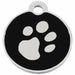 Identification plate for collar Imarc Circle Black Silver - Домашни Животни<<<Дом Градина<<<BigBuy&&&Пътуване и
