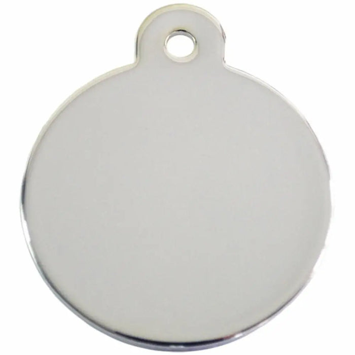 Identification plate for collar Imarc Circle Silver - Домашни Животни<<<Дом Градина<<<BigBuy&&&Пътуване и
