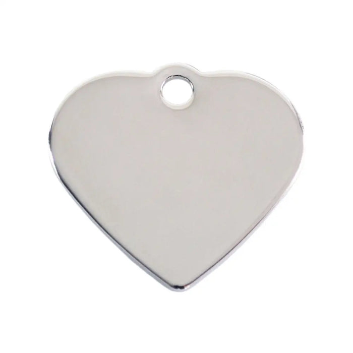 Identification plate for collar Imarc Heart Silver - Домашни Животни<<<Дом Градина<<<BigBuy&&&Пътуване и