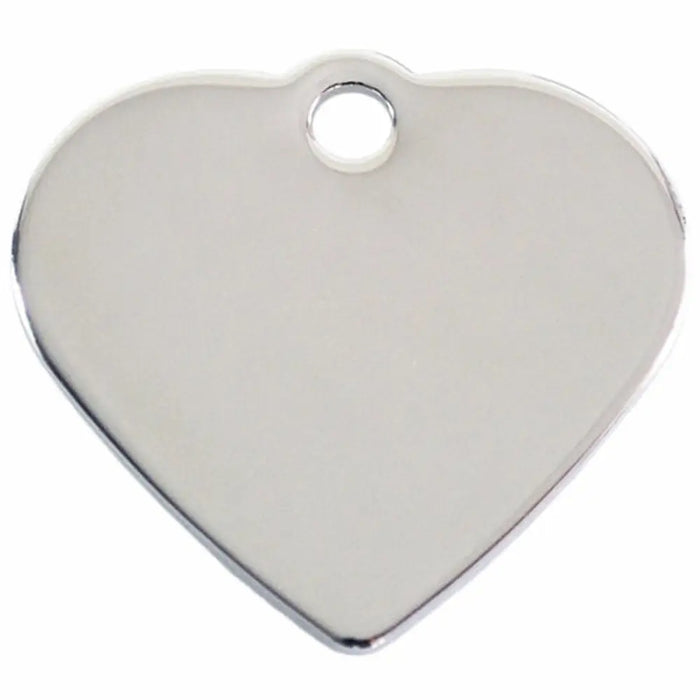 Identification plate for collar Imarc Heart Silver - Домашни Животни<<<Дом Градина<<<BigBuy&&&Пътуване и