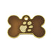 Identification plate Imarc Bone Brown Golden - Домашни Животни<<<Дом Градина<<<BigBuy&&&Пътуване и разходки<<<Домашни