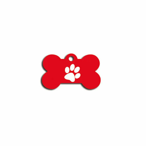 Identification plate Imarc Bone Red - Домашни Животни<<<Дом Градина<<<BigBuy&&&Пътуване и разходки<<<Домашни