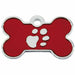 Identification plate Imarc Bone Red Silver - Домашни Животни<<<Дом Градина<<<BigBuy&&&Пътуване и разходки<<<Домашни