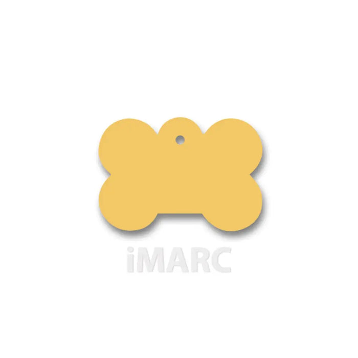 Identification plate Imarc Bone Yellow - Домашни Животни<<<Дом Градина<<<BigBuy&&&Пътуване и разходки<<<Домашни