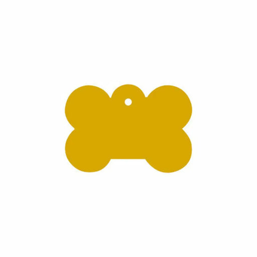 Identification plate Imarc Bone Yellow Golden - Домашни Животни<<<Дом Градина<<<BigBuy&&&Пътуване и разходки<<<Домашни