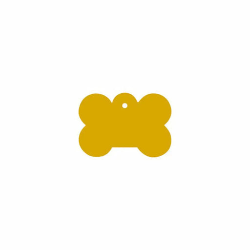 Identification plate Imarc Bone Yellow Golden - Домашни Животни<<<Дом Градина<<<BigBuy&&&Пътуване и разходки<<<Домашни