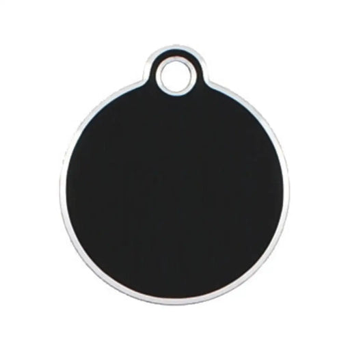 Identification plate Imarc Circle Black - Домашни Животни<<<Дом Градина<<<BigBuy&&&Пътуване и разходки<<<Домашни