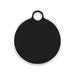 Identification plate Imarc Circle Black - Домашни Животни<<<Дом Градина<<<BigBuy&&&Пътуване и разходки<<<Домашни