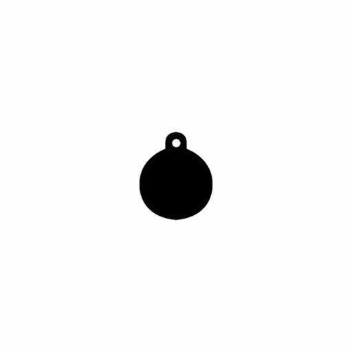 Identification plate Imarc Circle Black - Домашни Животни<<<Дом Градина<<<BigBuy&&&Пътуване и разходки<<<Домашни