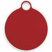 Identification plate Imarc Circle Red - Домашни Животни<<<Дом Градина<<<BigBuy&&&Пътуване и разходки<<<Домашни