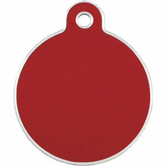 Identification plate Imarc Circle Red - Домашни Животни<<<Дом Градина<<<BigBuy&&&Пътуване и разходки<<<Домашни