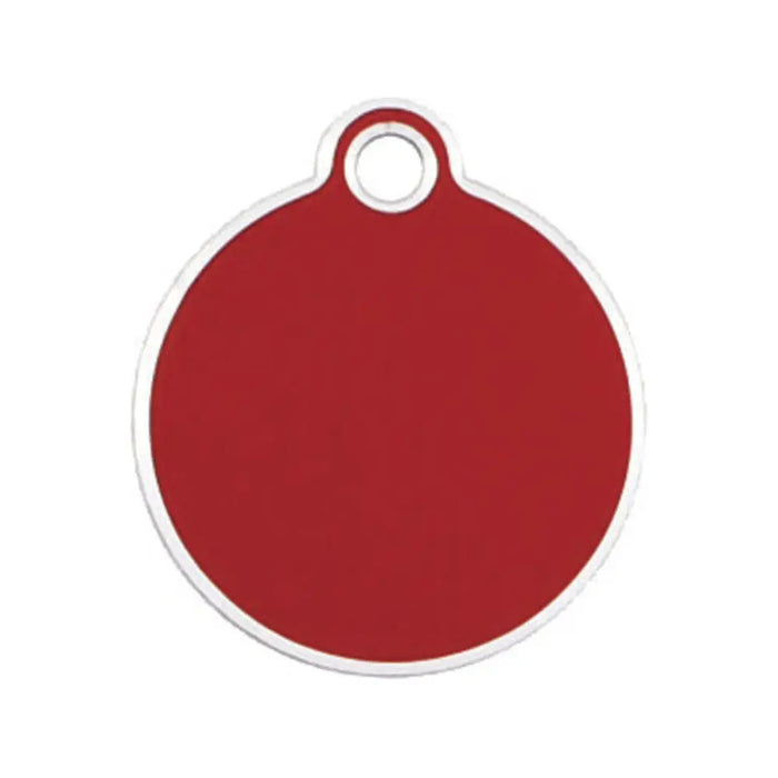 Identification plate Imarc Circle Red - Домашни Животни<<<Дом Градина<<<BigBuy&&&Пътуване и разходки<<<Домашни