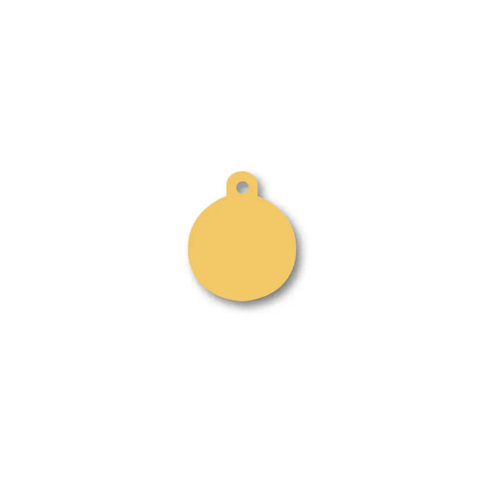 Identification plate Imarc Circle Yellow - Домашни Животни<<<Дом Градина<<<BigBuy&&&Пътуване и разходки<<<Домашни