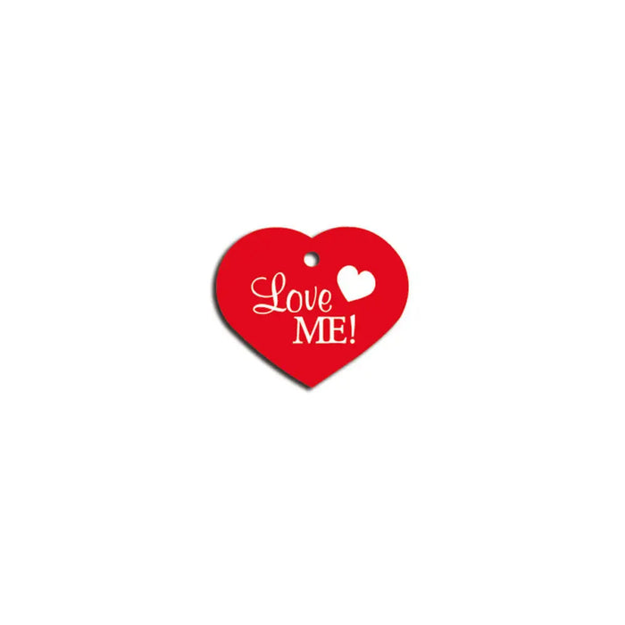 Identification plate Imarc Heart Red - Домашни Животни<<<Дом Градина<<<BigBuy&&&Пътуване и разходки<<<Домашни