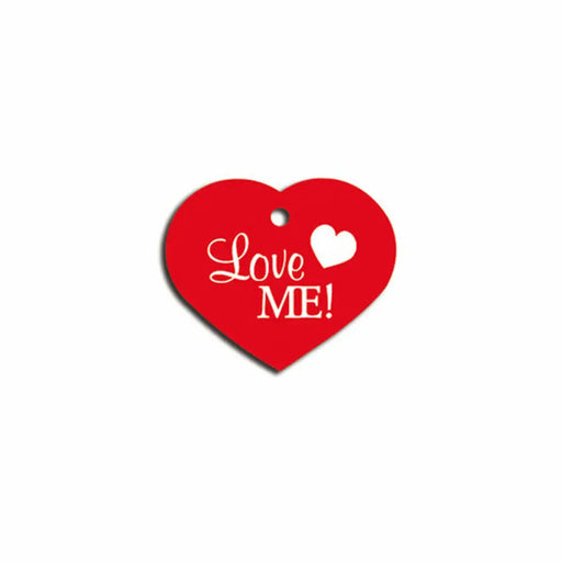 Identification plate Imarc Heart Red - Домашни Животни<<<Дом Градина<<<BigBuy&&&Пътуване и разходки<<<Домашни