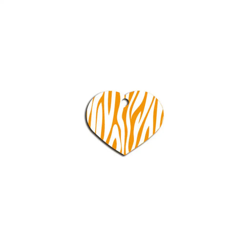 Identification plate Imarc Heart Yellow Orange - Домашни Животни<<<Дом Градина<<<BigBuy&&&Пътуване и разходки<<<Домашни