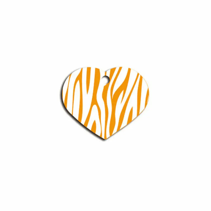 Identification plate Imarc Heart Yellow Orange - Домашни Животни<<<Дом Градина<<<BigBuy&&&Пътуване и разходки<<<Домашни