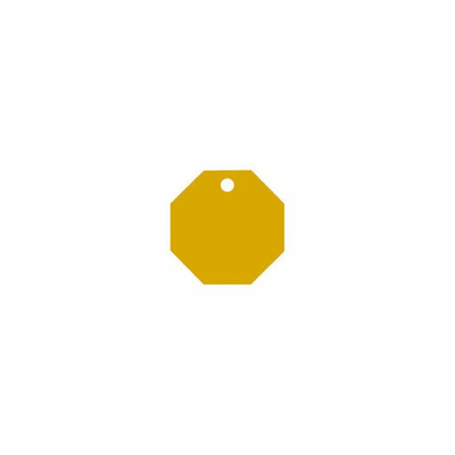 Identification plate Imarc STOP Yellow Golden - Домашни Животни<<<Дом Градина<<<BigBuy&&&Пътуване и разходки<<<Домашни
