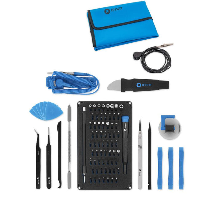 Set of professional tools iFixit Pro Tech Toolkit - 64 Precision Bits + Antistatic Pad