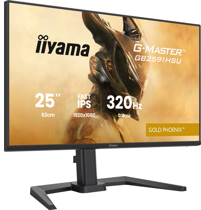 iiyama G-MASTER GB2591HSU-B1 computer monitor 62.2 cm (24.5") 1920 x 1080 pixels Full HD LED Black