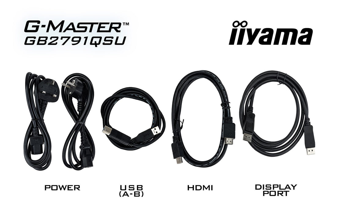 iiyama G-MASTER GB2791QSU-B1 computer monitor 68.6 cm (27") 2560 x 1440 pixels Wide Quad HD Black