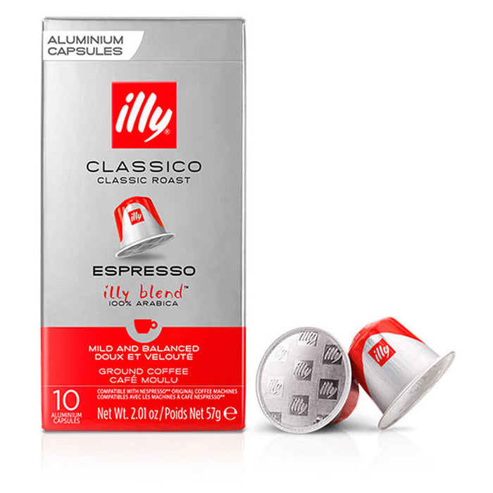 COFFEE ILLY ESPRESSO CLASSICO NES 10PCS.