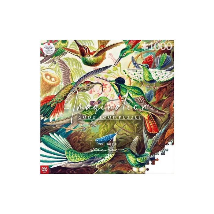 Imagination Puzzle Ernst Haeckel Hummingbirds 1000 elements - TraditionalPUZ-TRA<<<(Games and Toys)