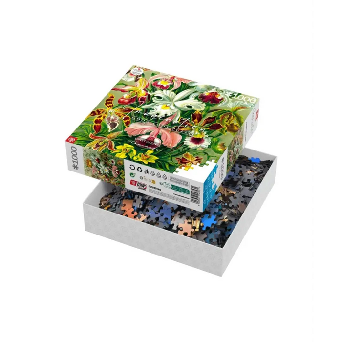 Imagination Puzzle: Ernst Haeckel Orchid 1000 elements - TraditionalPUZ-TRA<<<(Games and Toys) PuzzlesPUZ<<<ActionPL