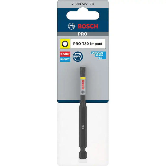 IMPACT BIT T30 90 MM BOSCH PRO IMPACT - Битове и накрайници<<<Консумативи за електроинструменти<<<Инструменти и