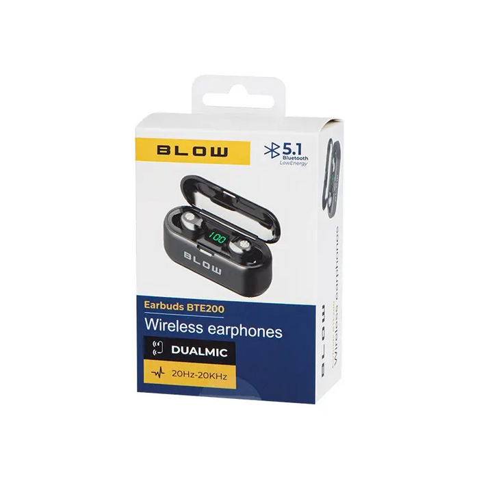 In-ear Bluetooth Headphones Blow BTE200 Black - Bluetooth headsetsAKG-SBL<<<GSM accessoriesAKG<<<ActionPL&&&Електроника