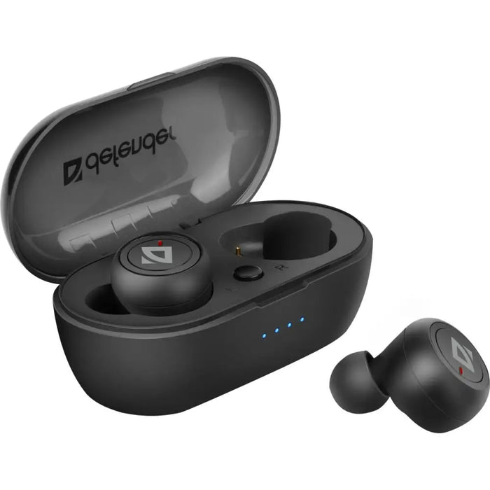 In-ear Bluetooth Headphones Defender Twins 638 Black - Безжични слушалки<<<Електроника Звук<<<Компютри|