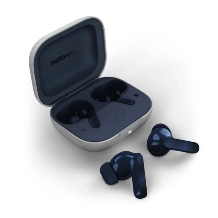 In-ear Bluetooth Headphones Motorola Moto Buds Blue Navy Blue - Електроника Периферни и резервни части<<<Компютри|