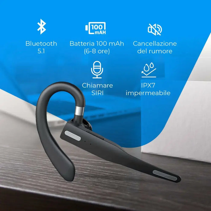 In-ear Bluetooth Headphones NK NK-FA32004 Black - Електроника Звук<<<Компютри| Електроника<<<BigBuy&&&Безжични