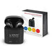 In-ear Bluetooth Headphones Savio TWS-02 Black Graphite - Безжични слушалки<<<Електроника Звук<<<Компютри|
