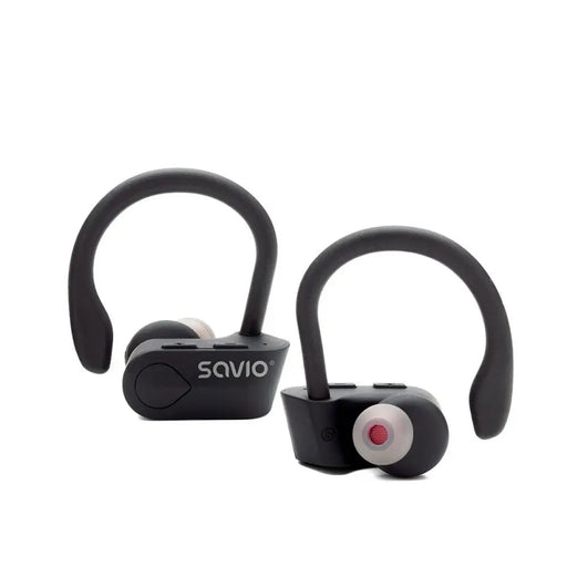 In-ear Bluetooth Headphones Savio TWS-03 Black Graphite - Безжични слушалки<<<Електроника Звук<<<Компютри|