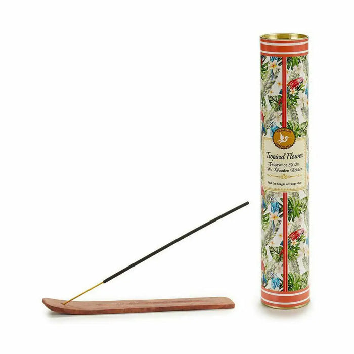 Incense set Acorde Tropical (12 Units) - Почистване Прахосмукачки И Гладене<<<Дом Градина<<<BigBuy&&&Ароматизатори за