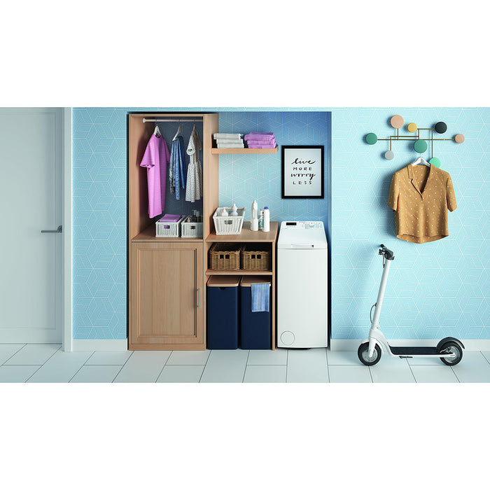 Washing machine Indesit BTW S50400 EU/N, 1000 rpm, 5.00 kg, C, White