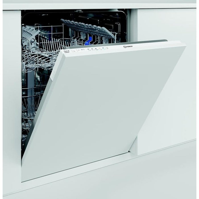 Built-in dishwasher Indesit D2I HL326, 14 place settings, 600 W, mm, E