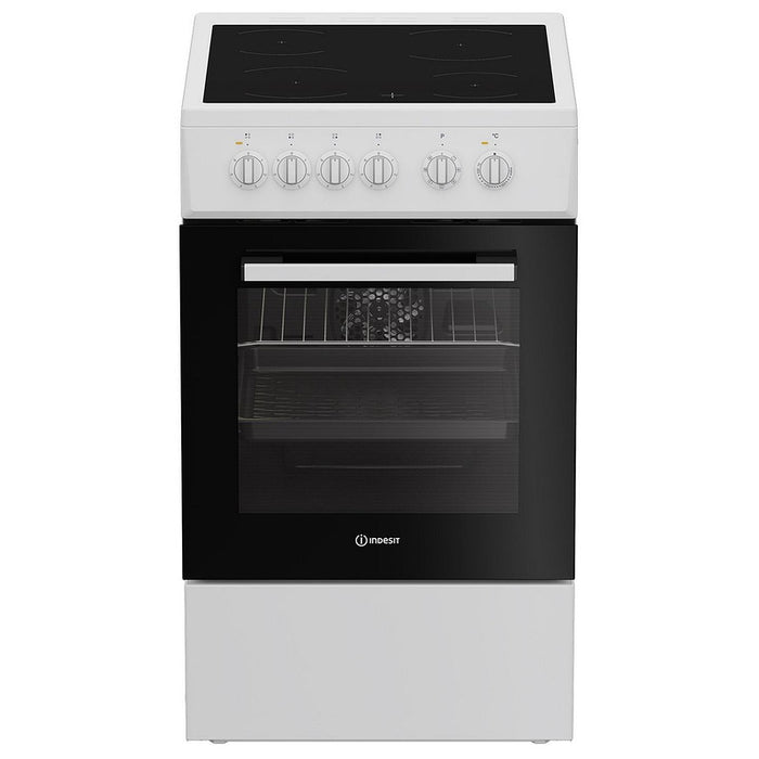 Cooker with ceramic hob Indesit I5V8PMW
