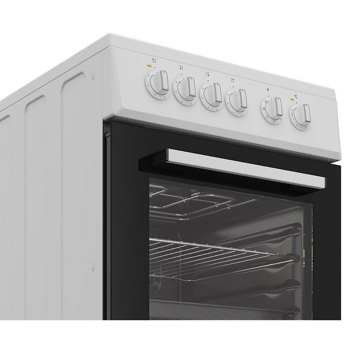 Cooker with ceramic hob Indesit I5V8PMW