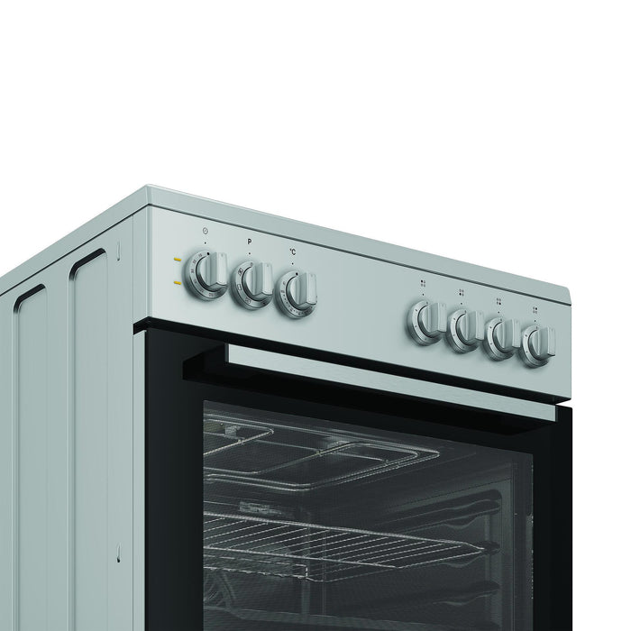 Cooker with ceramic hob Indesit I6V5PMS